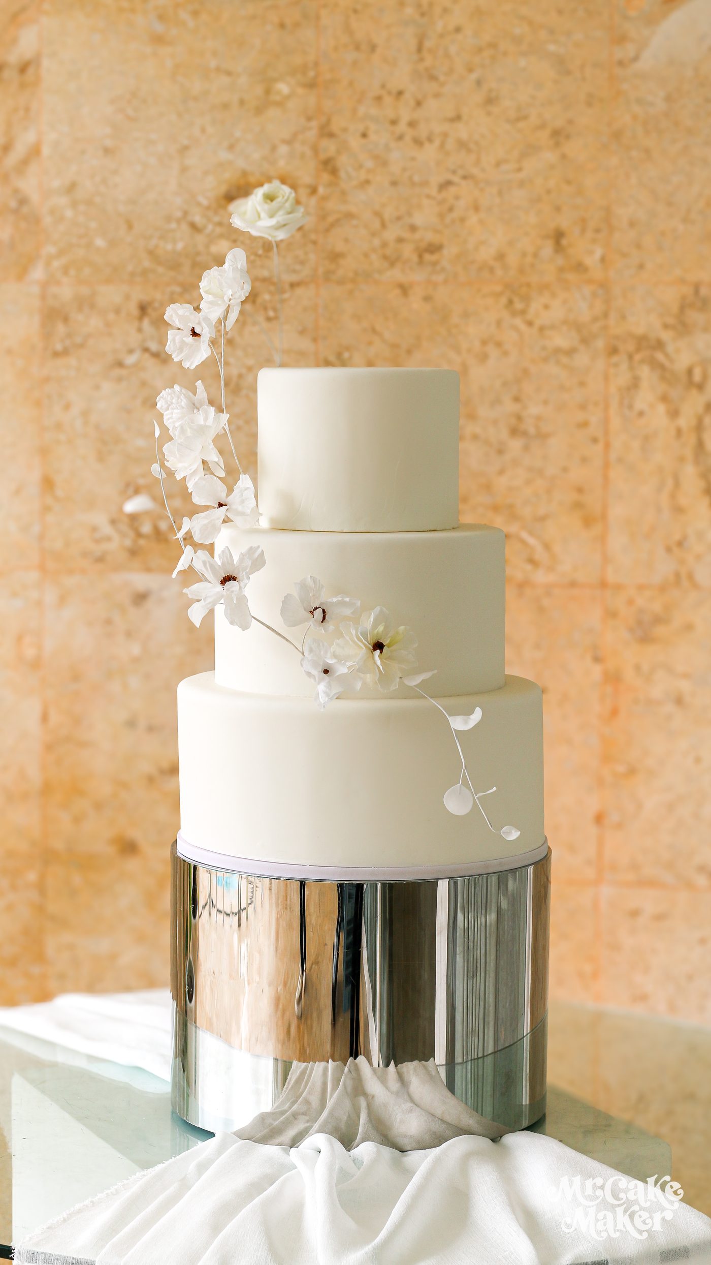 Floral cake wafer paper Mr. Cake